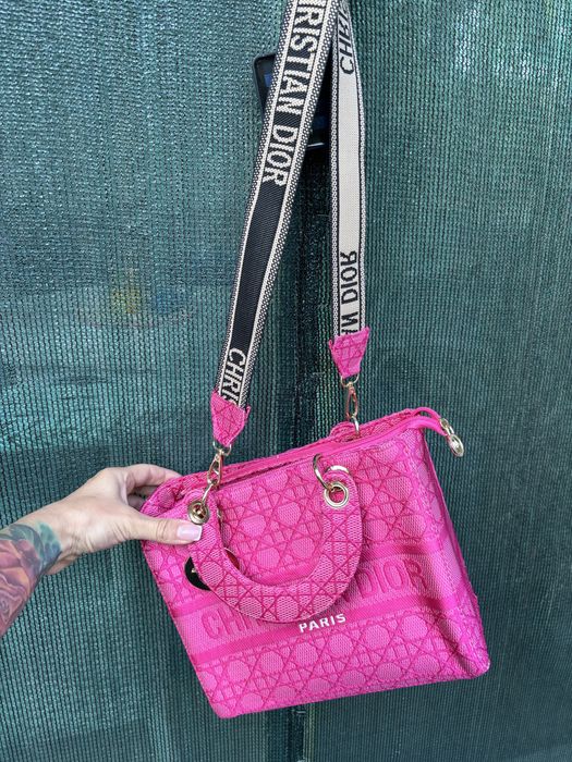 Torebka damska rôżowa Dior Christian