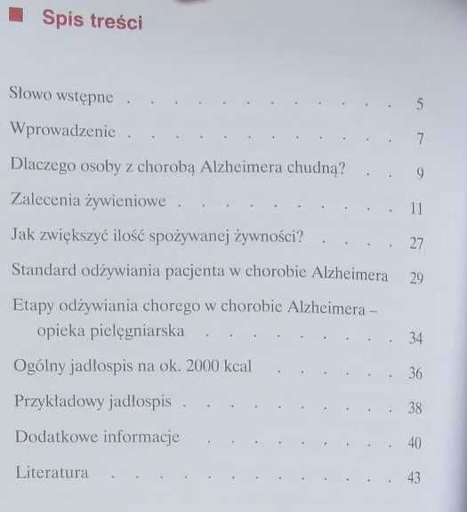 Dlaczego osoby z chorobą Alzheimera chudną Poradnik żywieniowy unikat