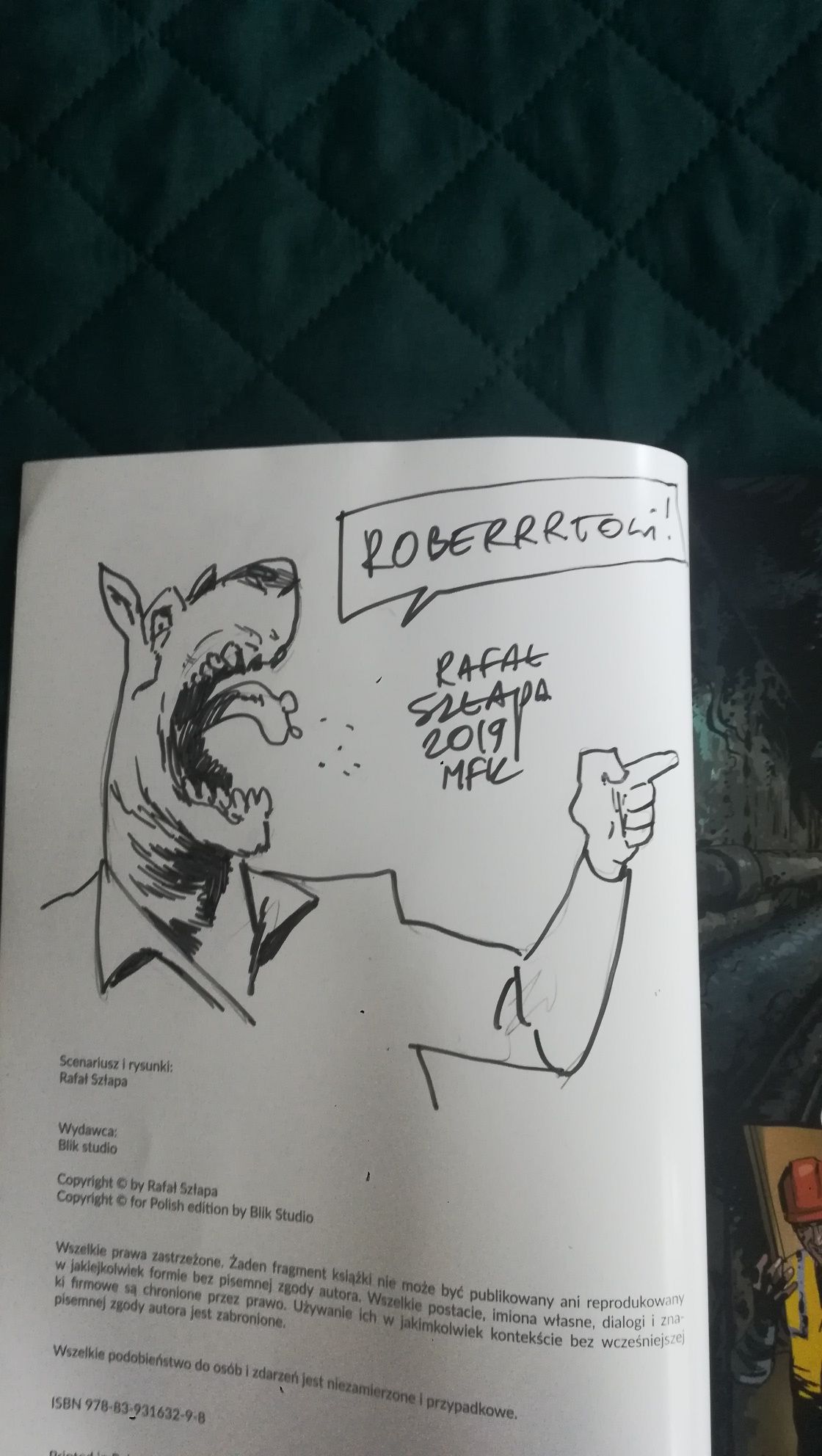 Rafał Szłapa "Bler". 6 komiksów