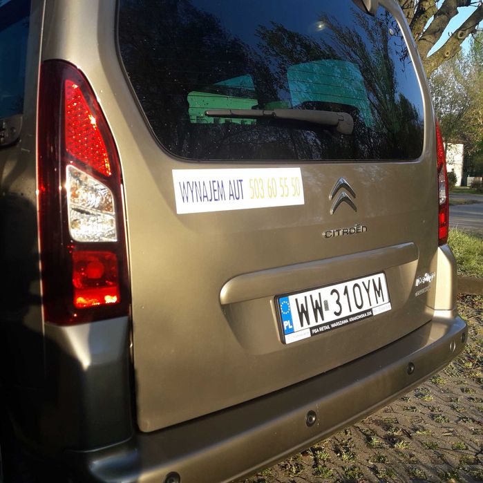 wypożyczalnia samochodów: Citroen Berlingo - wynajem od 100 zł za dobę