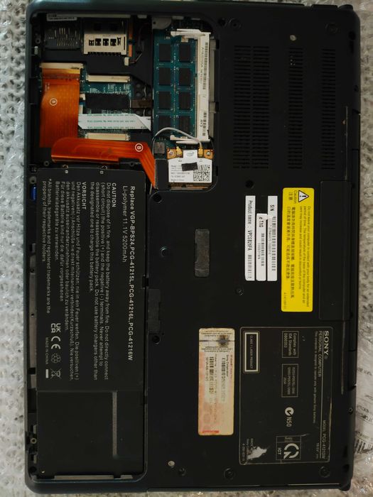 Sony vpcsb pcg-41213w