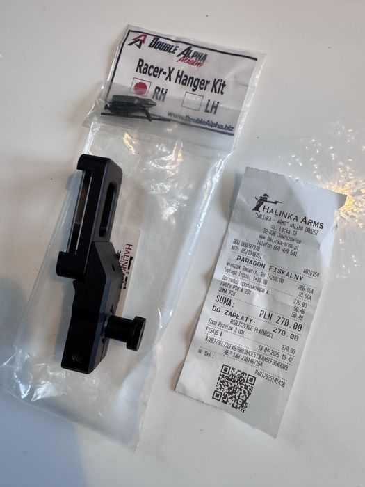 Double Alpha Academy DAA Racer-X Hanger Kabura Flex Alpha-X Wieszak