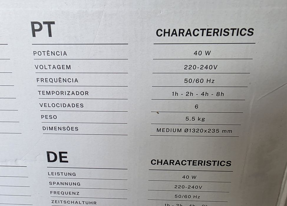 Ventoinha de teto Create Wind Calm