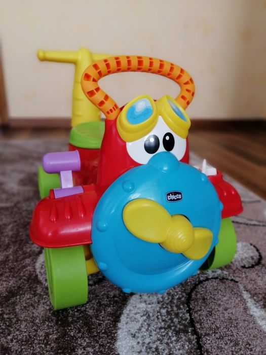 Толокар Chicco, толокар вертоліт, машинка-толокар, каталка