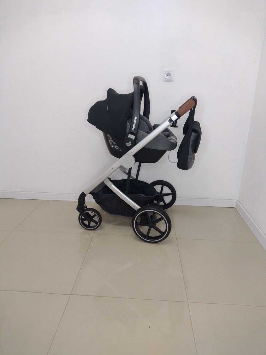 Wysyłka/odbiór wózek 3w1 Cybex Balios S +Maxi Cosi cabrio fix I SIze