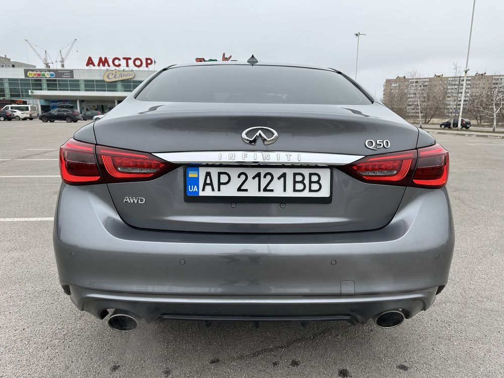 Infiniti Q50 рестайлінг 2018 року повний привід