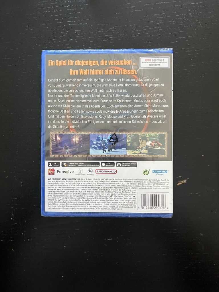 gra jumanji  ps5