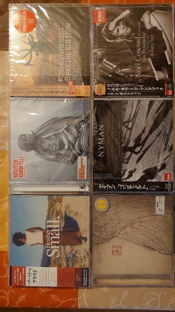 Lote 21 cds edições japonesas