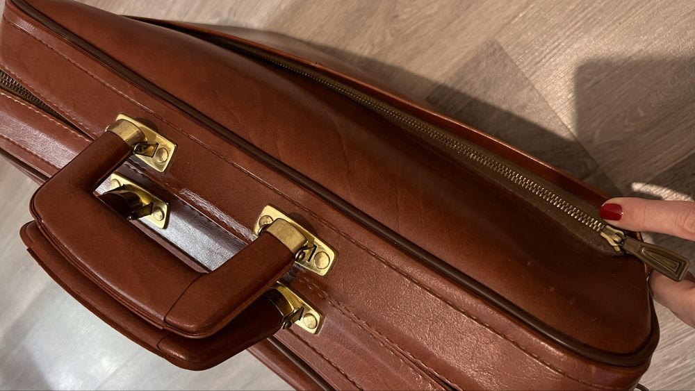 Портфель дипломат чоловічий , вінтажний портфель дипломат