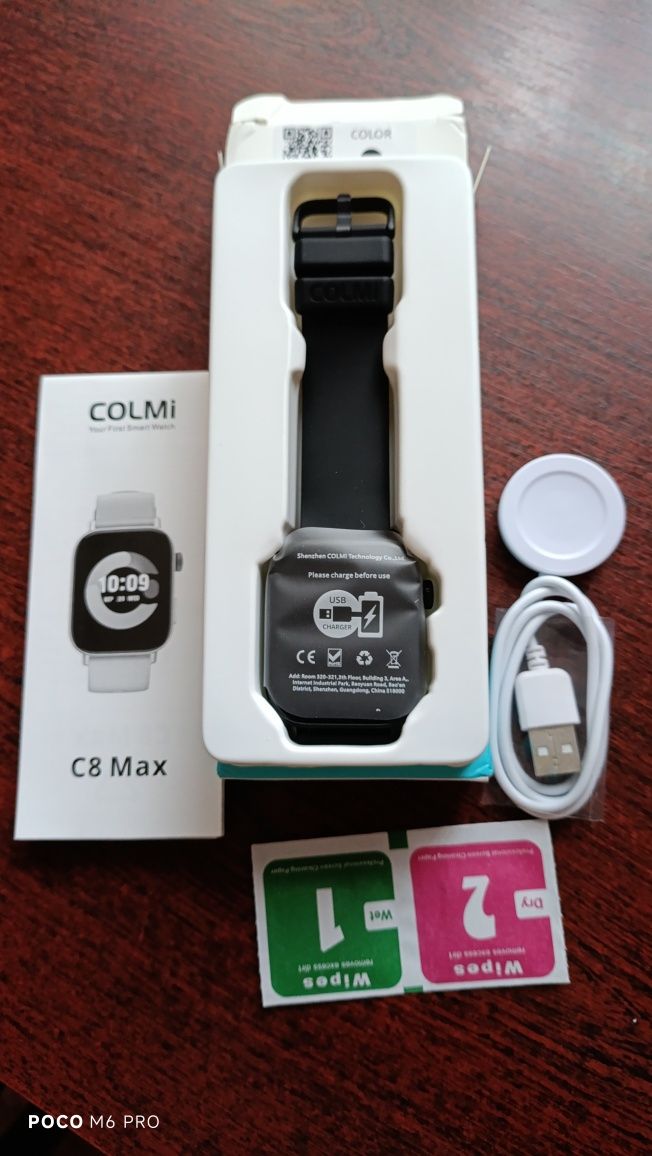 Смарт часи colmi c8 max