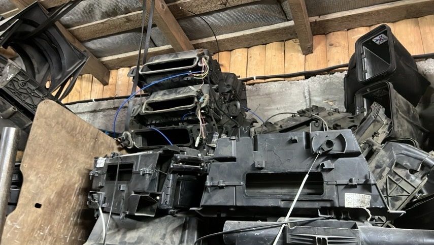 Корпус печки Фольксваген Лт35,Lt35,Лт46,Спринтер Тди 901,902,903,904