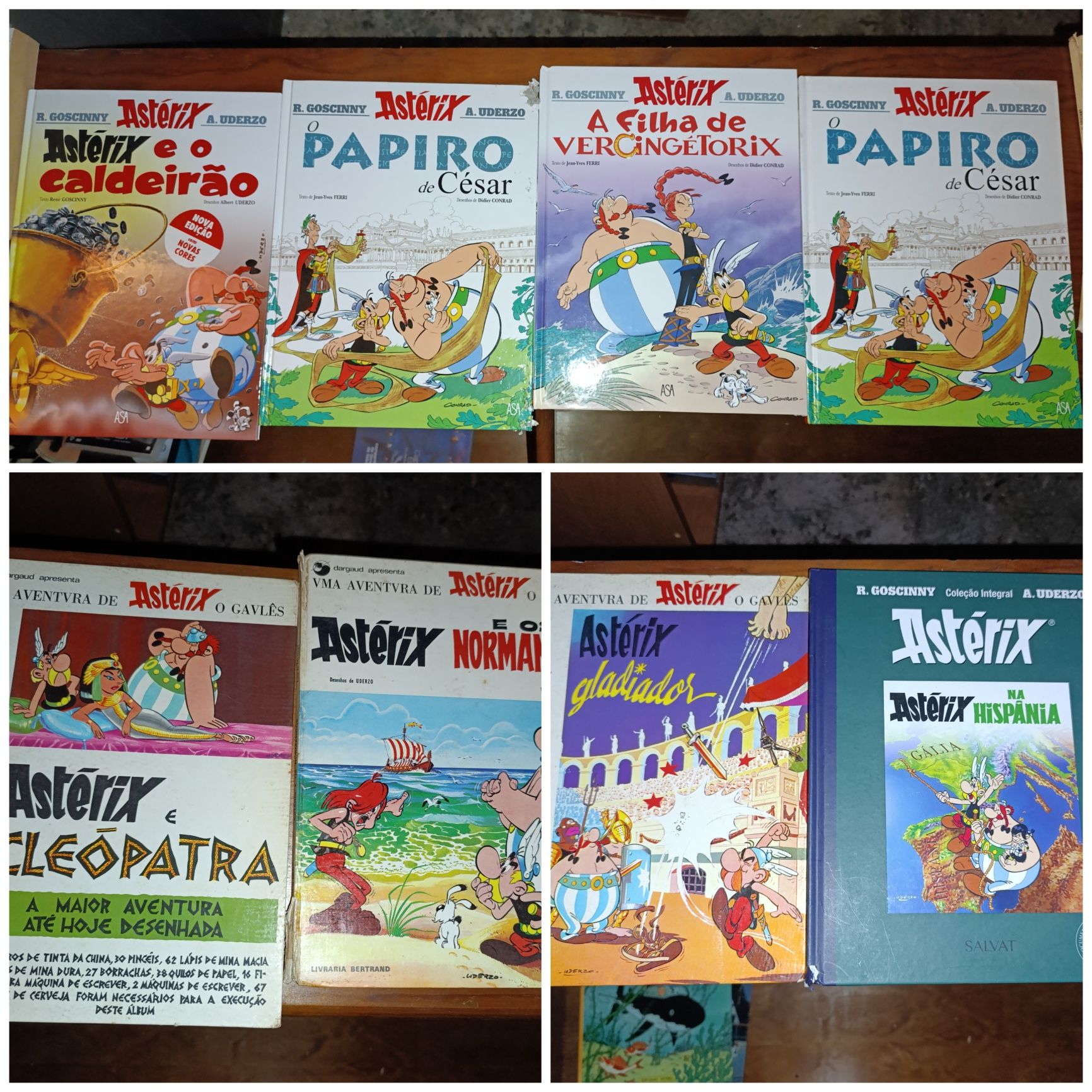 Vários livros coleções