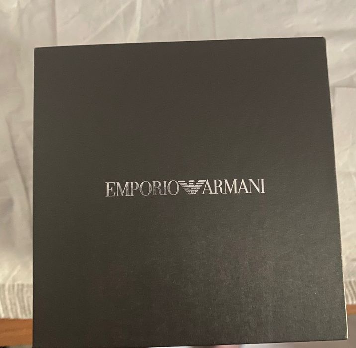 Okazja!! Orginalny Zegarek Emporio&Armani ZŁOTY, cały zestaw.