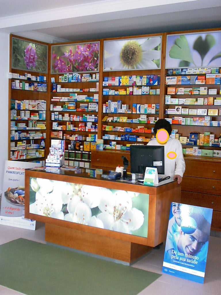 mobiliário para comércio - herbanária, parafarmácia ou farmácia