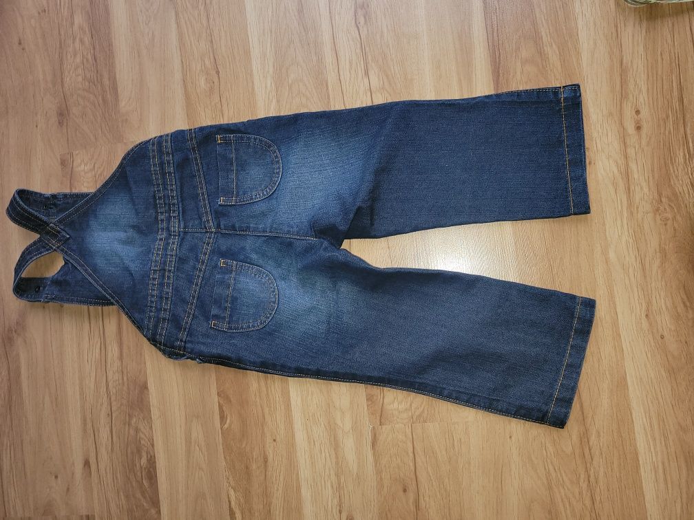 Ogrodniczki jeans 2-3 latka 92-98