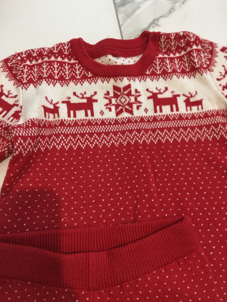 Костюм George плаття светер новорічний різдвяний 86-92-98  для двійні