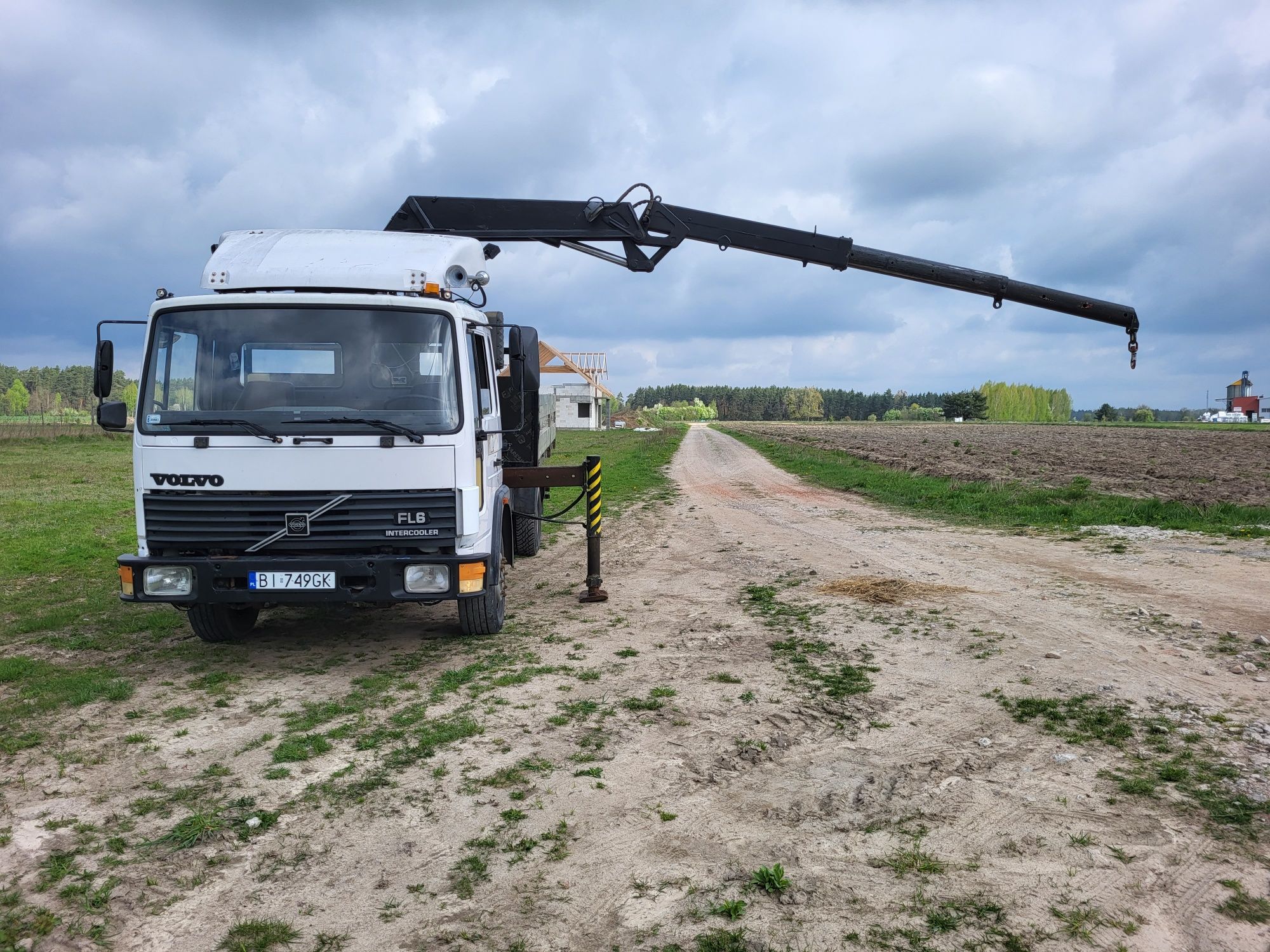 VOLVO FL6 HDS, WYWROT na 3 strony