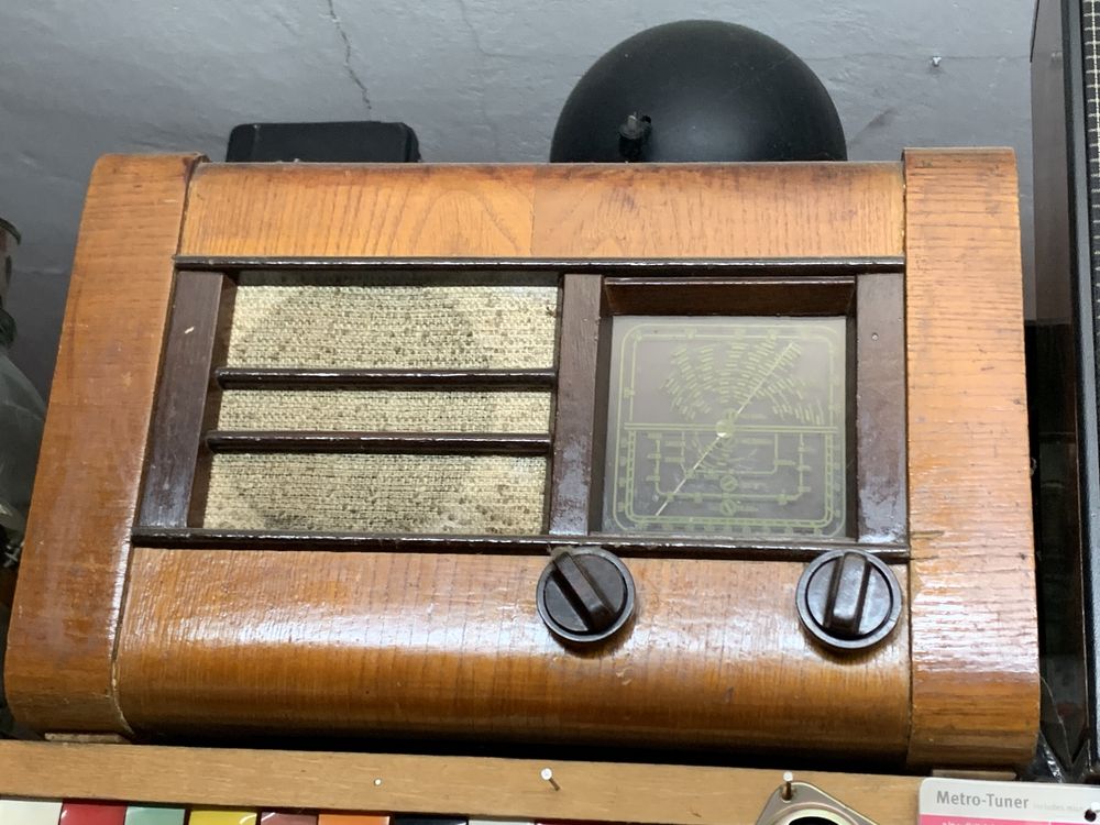 NOKTURN stare radio zabytkowe lampowe Lorenz