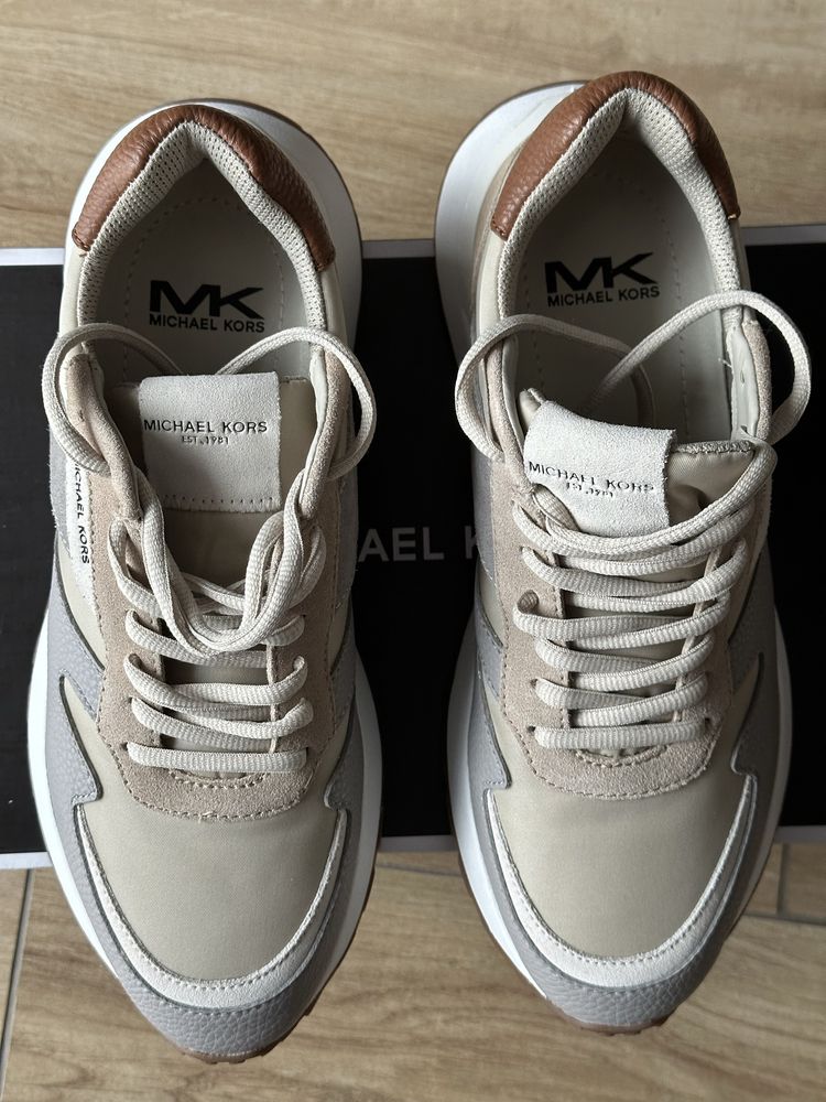 Buty męskie Nowe Michael Kors Dax Trainer 41 us8