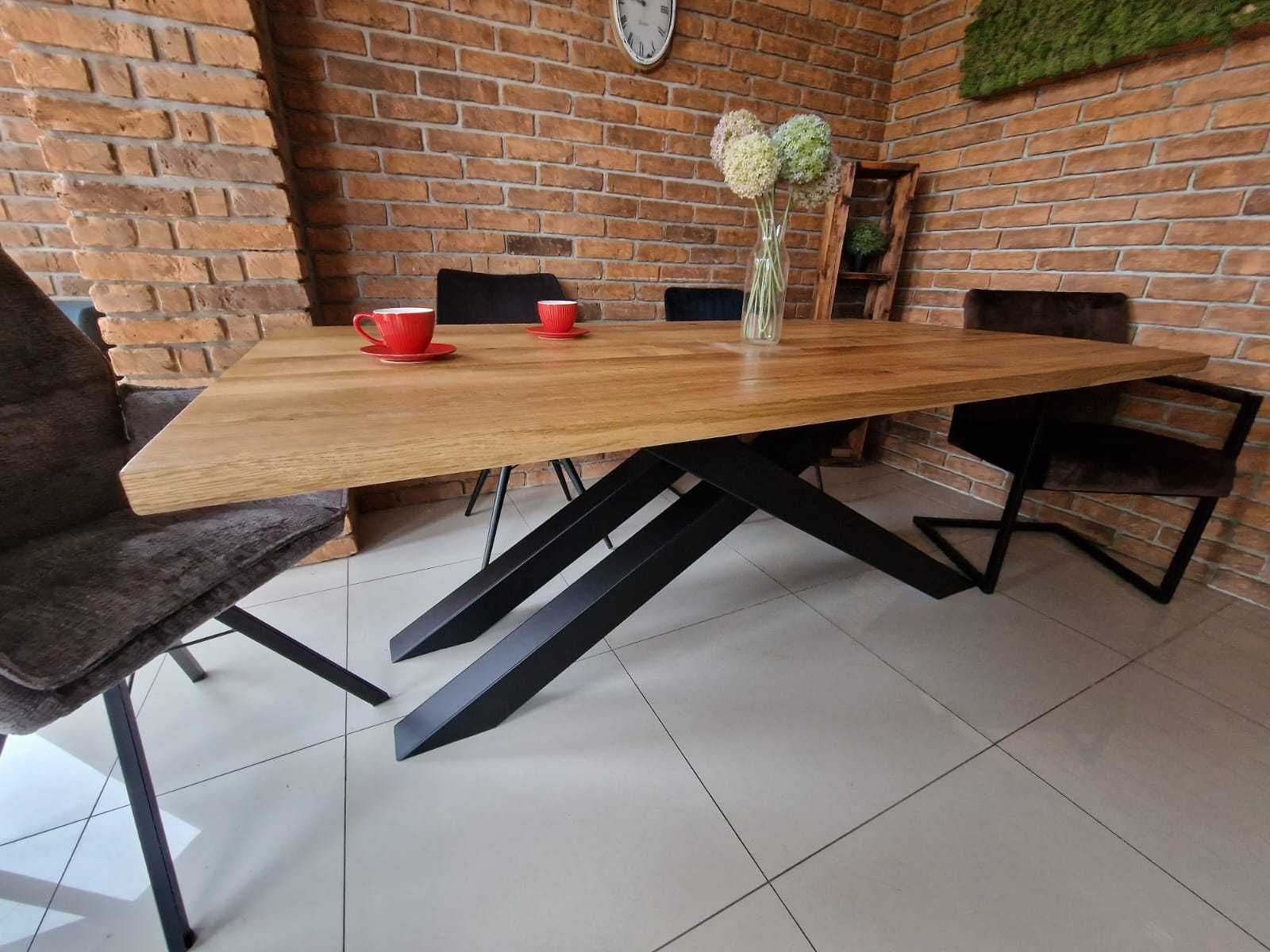 stół lity dąb 200x100 producent dostępny od ręki