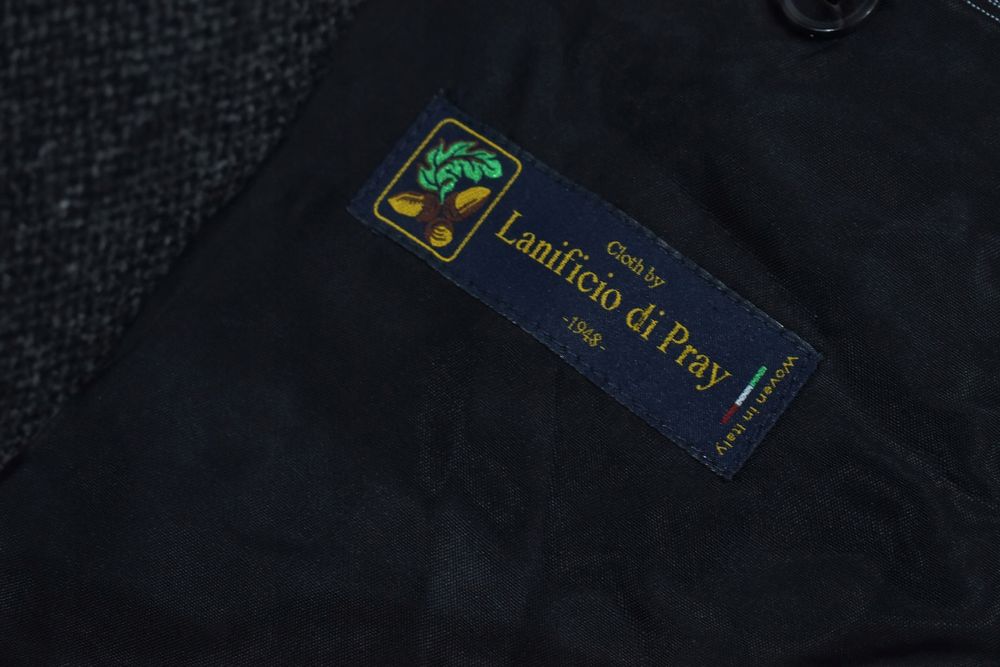 Torre Wełniana Tweedowa Marynarka Męska 54