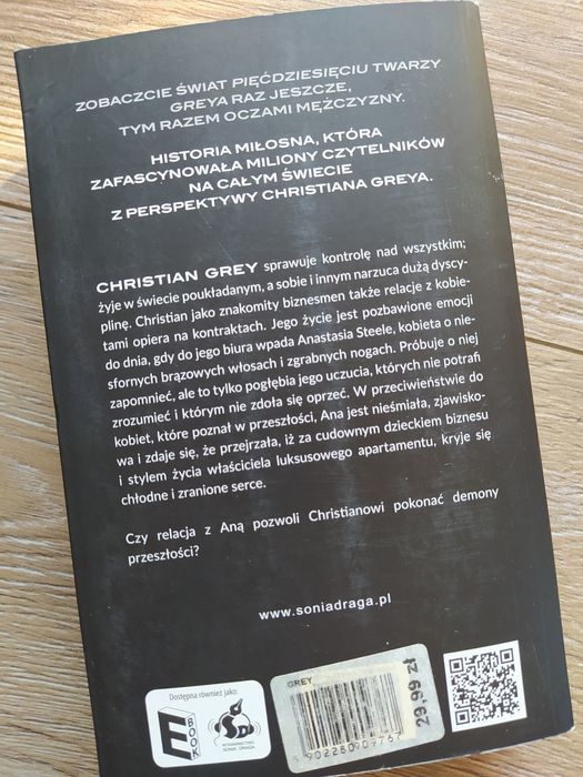 Grey. Pięćdziesiąt twarzy Greya oczami Christiana E L James