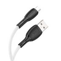 Borofone Kabel BX86 Advantage - USB na Micro USB - 2,4A 1 metr biały