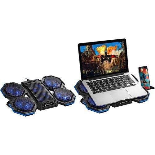 Podstawka podkladka chlodzaca pod laptopa LED RGB Tracer transform 17