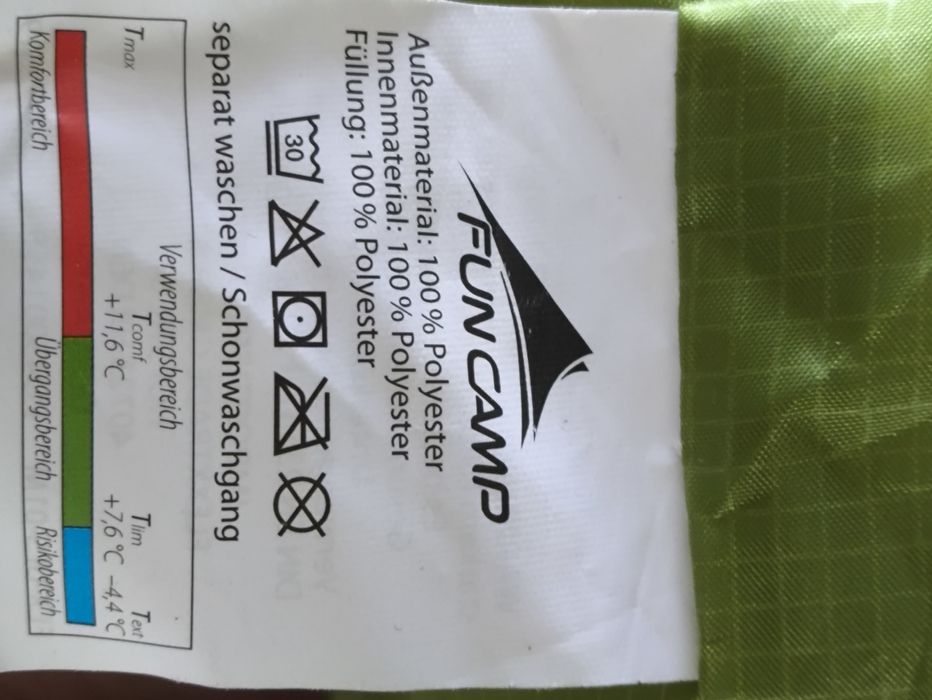 Śpiwór fun camp Mumia 220/75 500gr