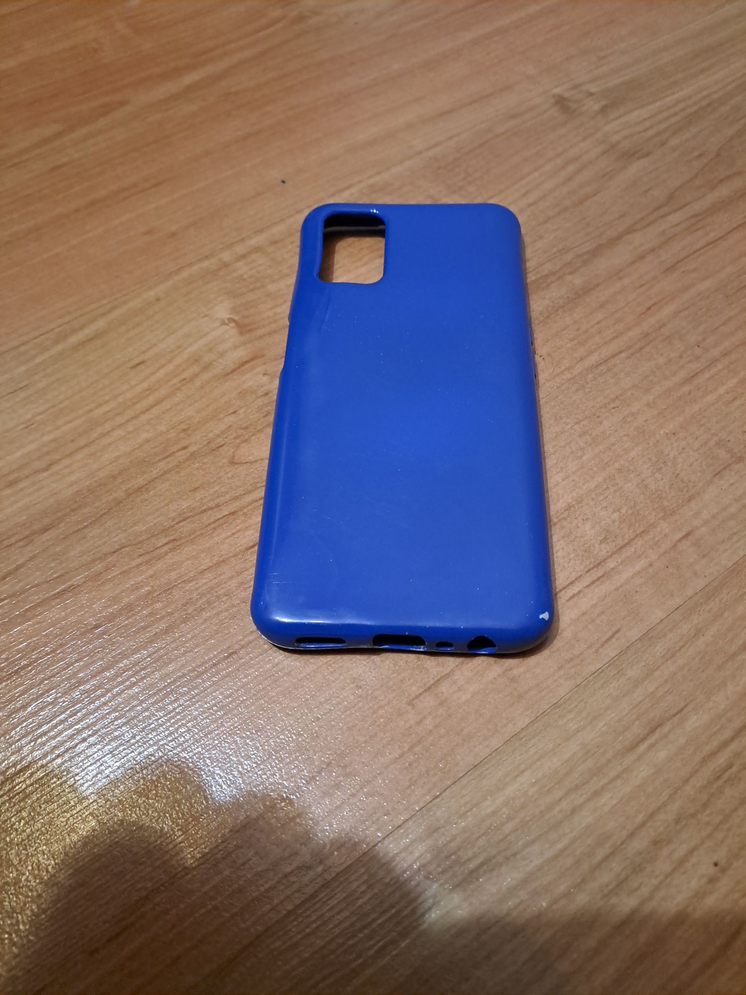 Plecki case etui pokrowiec granatowy niebieski Oppo A72 + gratis