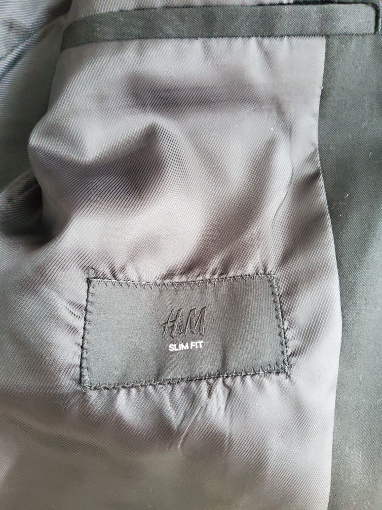 Marynarka H&M Slim Fit rozmiar 50 kolor szary stan jak nowa