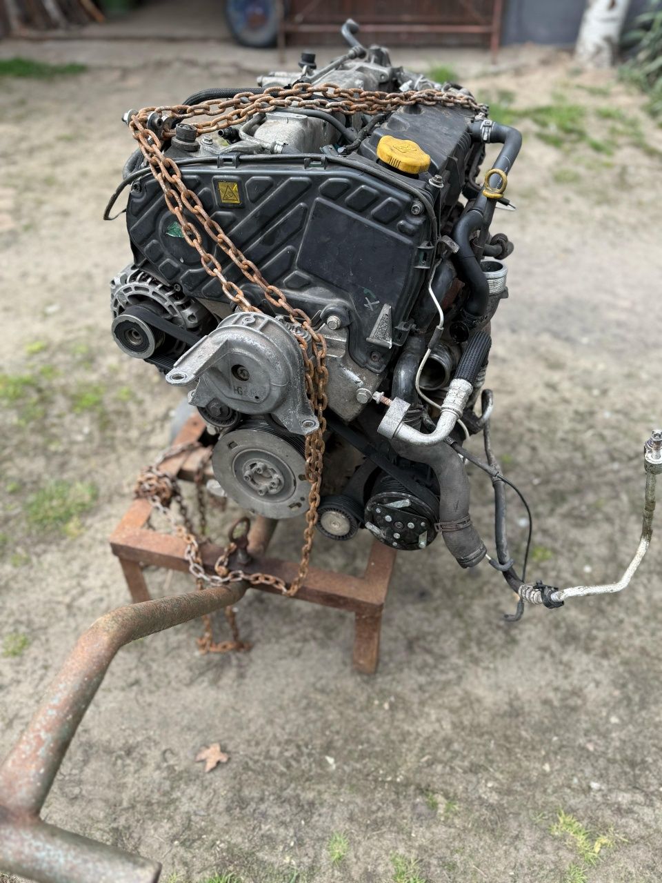 Silnik Opel Astra H 1.9 CDTI 120KM Z19DT + skrzynia + alternator