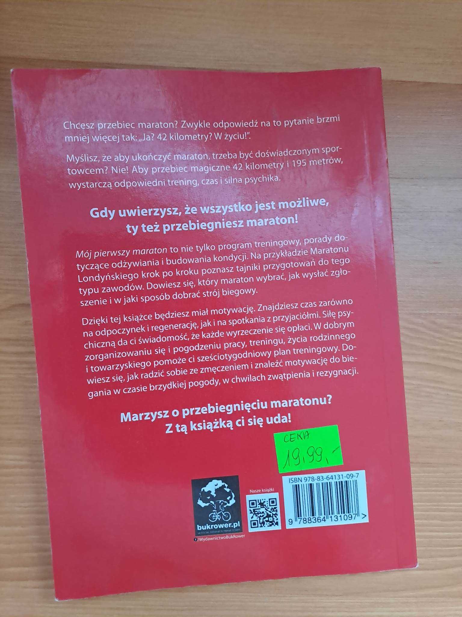 Książka "Mój pierwszy maraton" - Tim Rogers