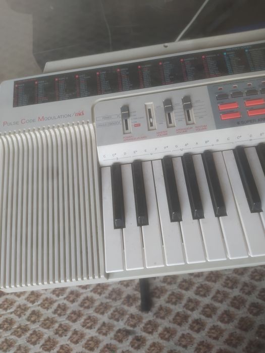 Teclado órgão sintetizador hohner psk 45 sem tripé incluído