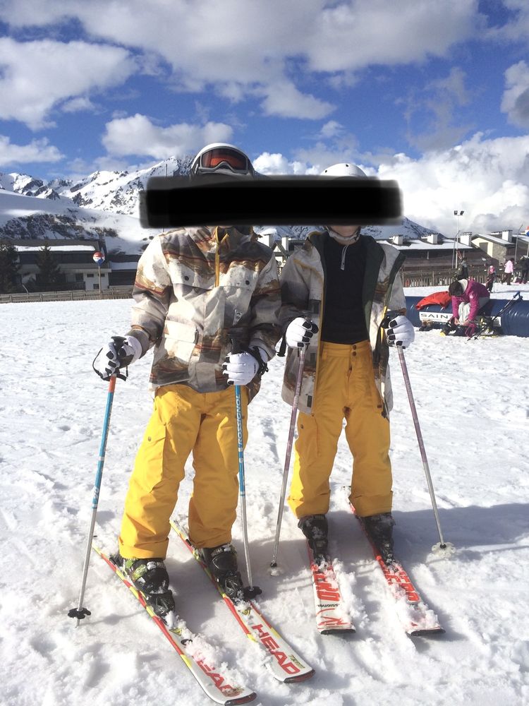 Conjunto de Ski e Snowboard para crianças - 8 e 10 anos