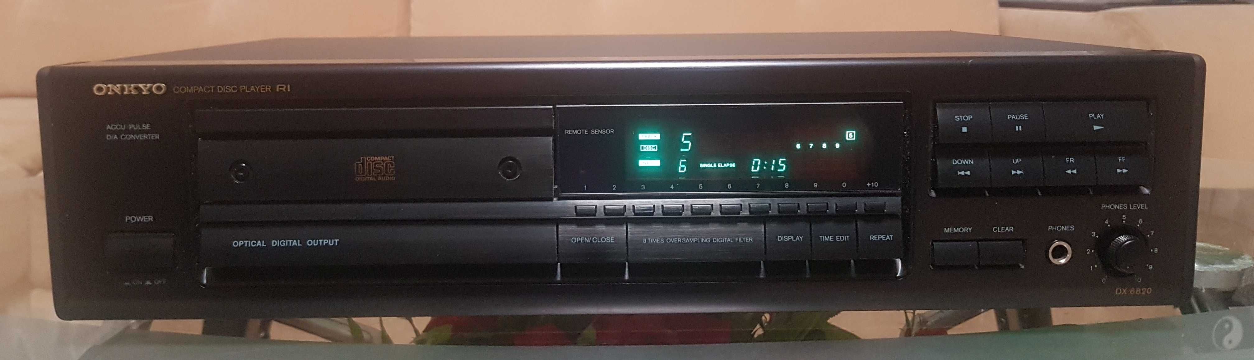 Проигрыватель CD Onkyo DX-6820 Optical made in Japan/Malaysia