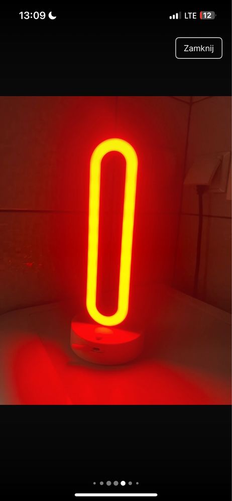 Lampka LED wielokolorowa USB różne funkcje świecenia mrugania nowa