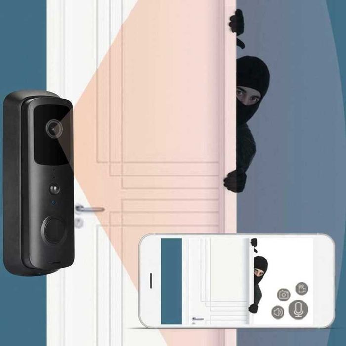Wideodomofon Wifi Domofon Kamera Full Hd Tuya Smart