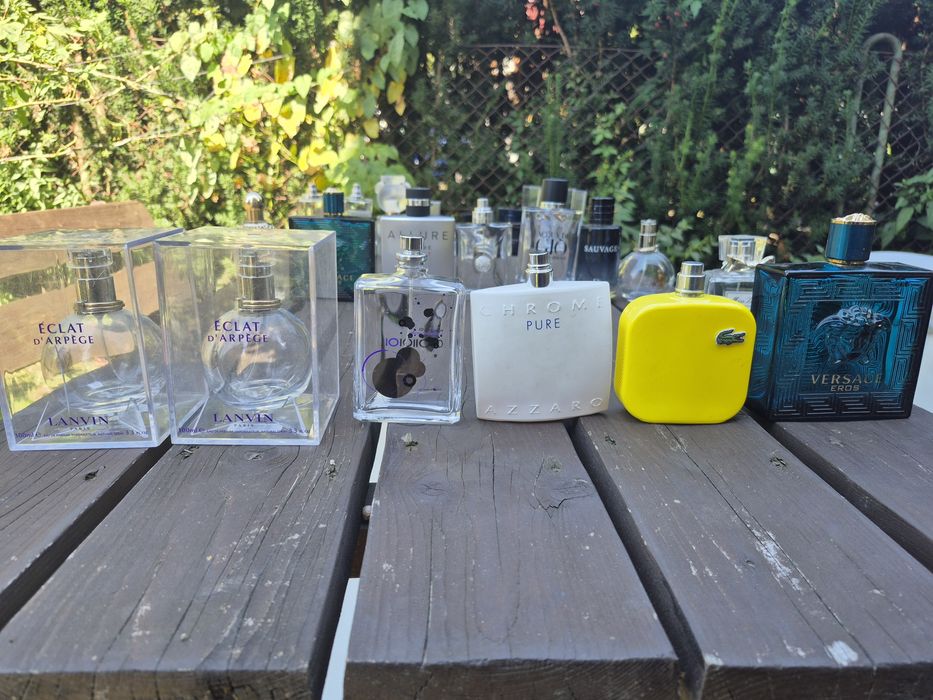 Flakony po perfumach puste oryginalne różne marki nisza mainstream