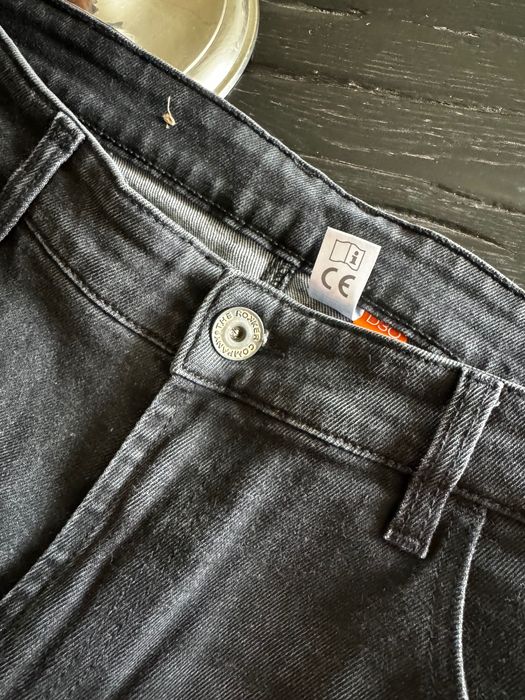 Rokker Motocyklowe jeansy czarne NOWE 36/32