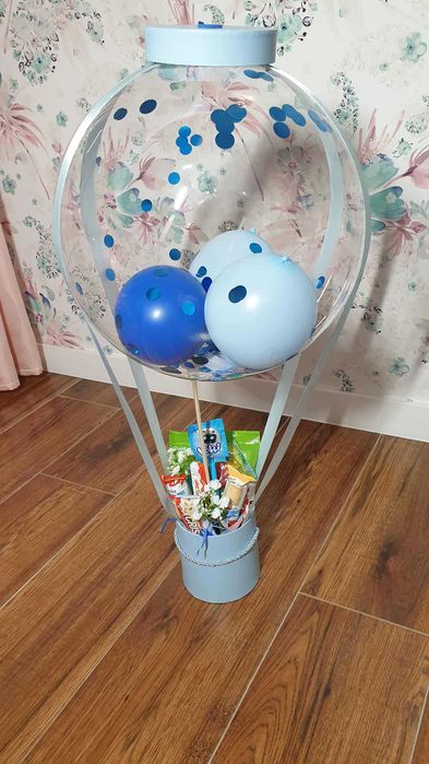 Flower box z balonem