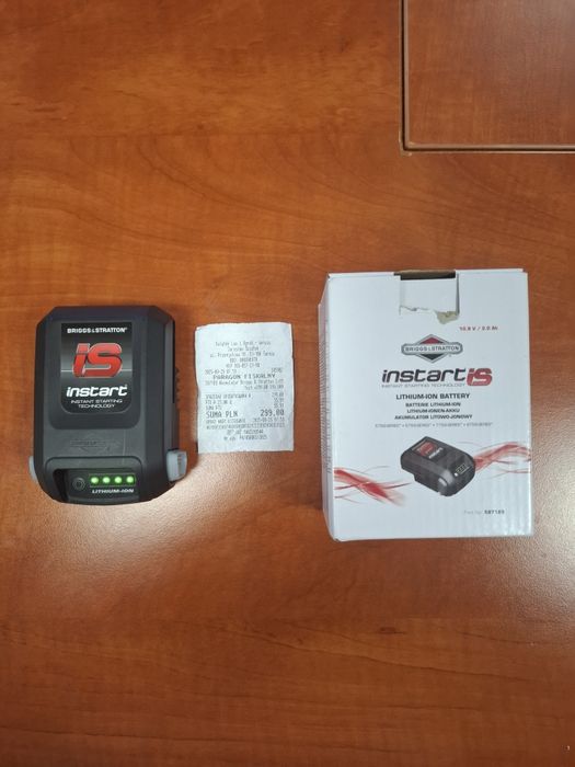 Nowa bateria briggs stratton 10,8 2,0 Ah.