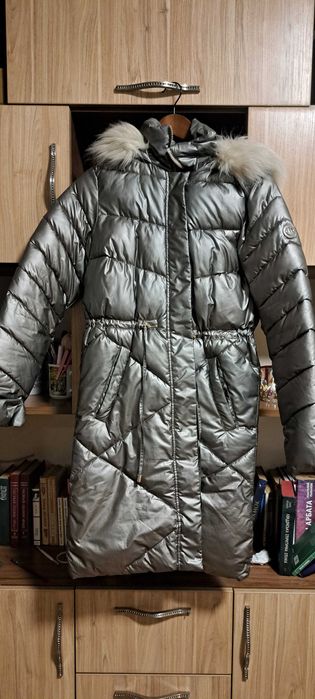 Пуховик куртка пальто Mohito хакі зелена