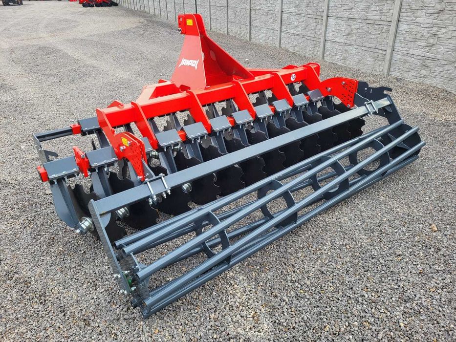 brona talerzowa MEDIUM/ KOMPAKT/ ŚREDNIA janpol/ fi510+ wał