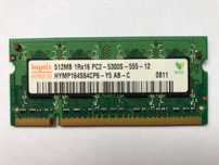 Pamięć RAM 512MB  DDR2 PC2 hynix  do laptopa