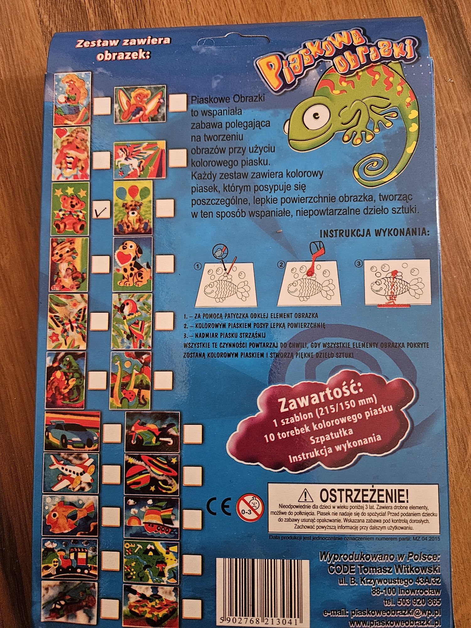 Obrazki piaskowe