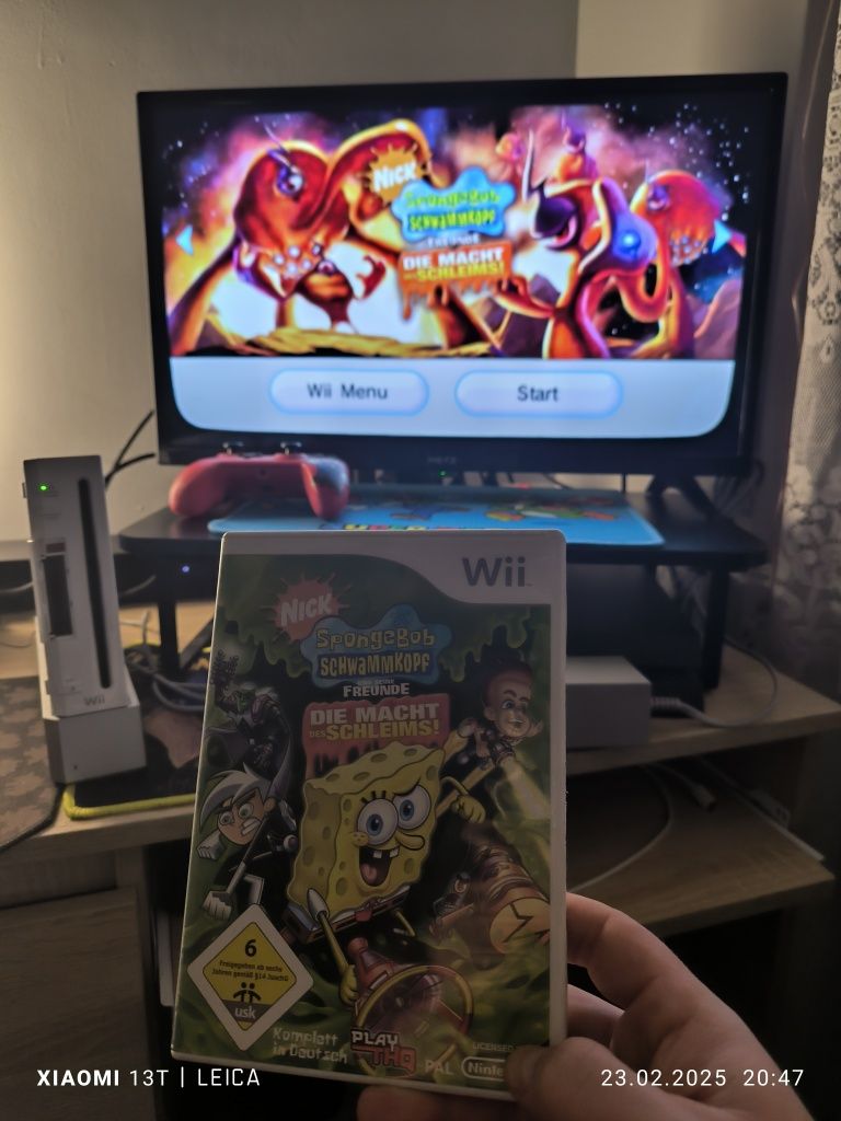 Gra SpongeBob Nintendo Wii