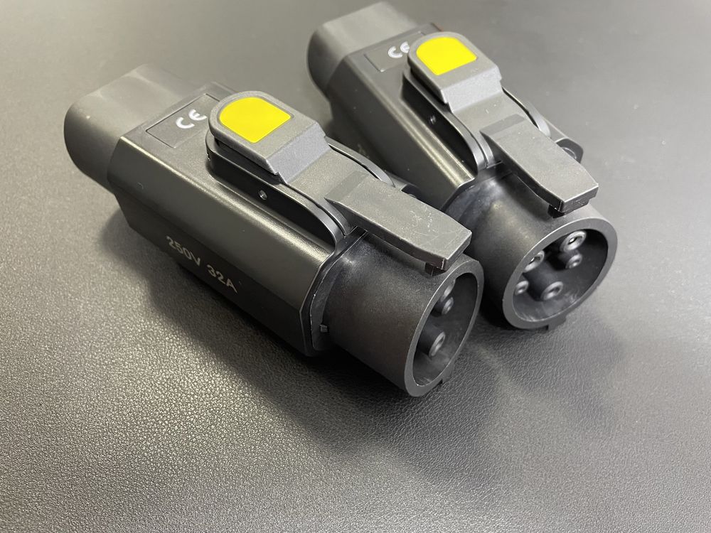Переходник Type 2 на Type 1 Nissan liaf Type 2 Typy1 Tesla GBT