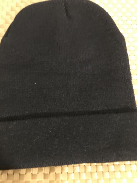 Czapka z napisem „BAD HAIR DAY” granatowa - NOWA