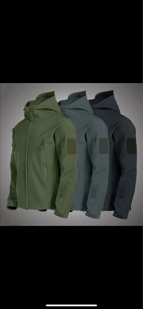 Тактична куртка Softshell military green